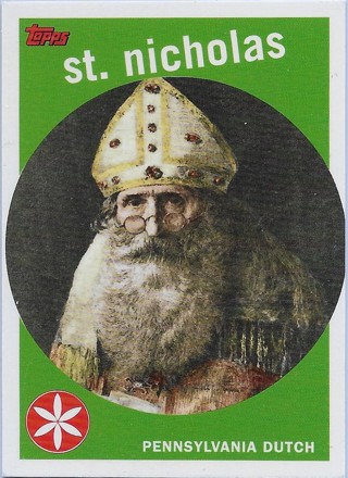 2007 Topps Santa Claus #4 St. Nicholas