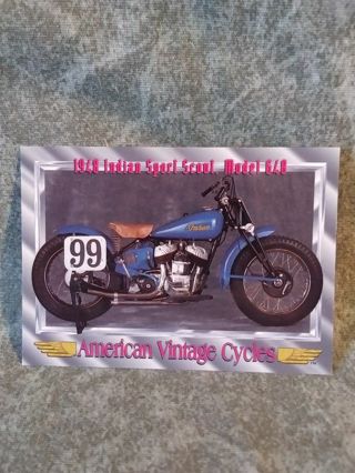 American Vintage Cycles Trading Card # 87