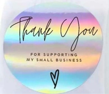 ~Stickers ~ Thank You Small Business