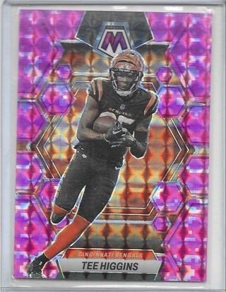 Tee Higgins 2023 Mosaic Mosaic Camo Pink #42