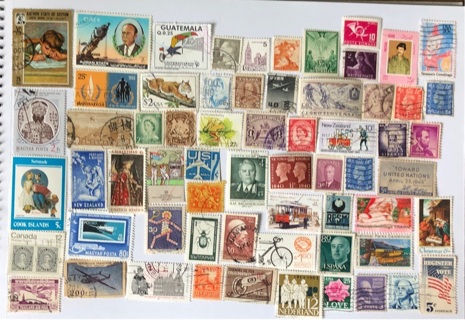 Stamps from around the world 