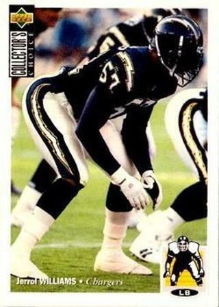 Tradingcard - NFL - 1994 Collector's Choice #251 - Jerrol Williams - San Diego Chargers