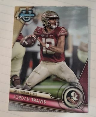 2023 Bowman U Jordan Travis Rookie Card Florida State