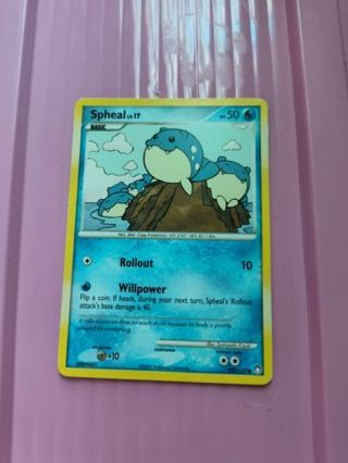 Spheal Pokemon Card