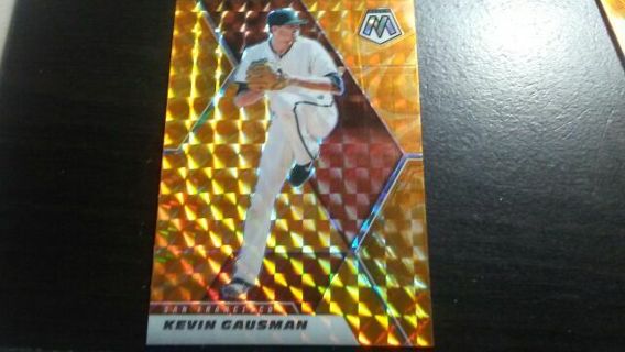 2021 PANINI MOSAIC PRIZM KEVIN GAUSMAN SAN FRANCISCO GIANTS BASEBALL CARD# 171