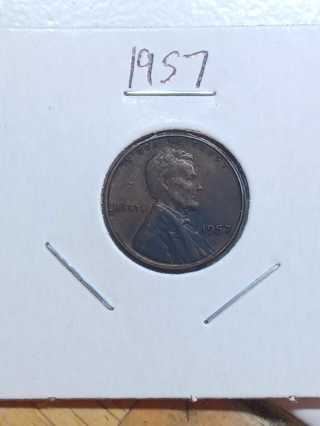 1957 Lincoln Wheat Penny! 26
