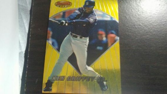 1996 BOWMANS BEST KEN GRIFFEY JR. SEATTLE MARINERS BASEBALL CARD# 71