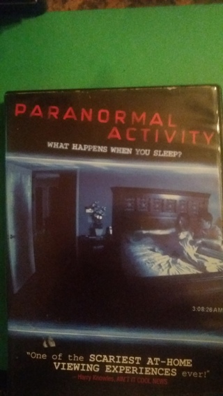 dvd paranormal activity free shipping