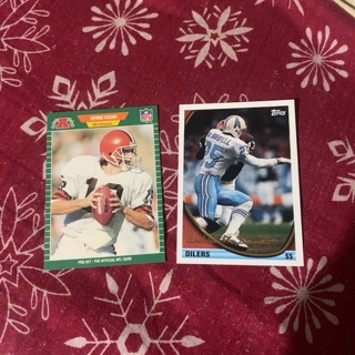 Football trading cards