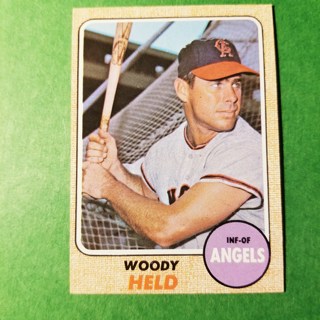 1968 - TOPPS BASEBALL CARD NO. 289 - WOODY HELD - ANGELS