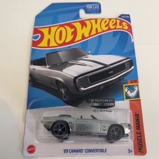 Hot Wheels ‘69 Camaro Convertible Zamac