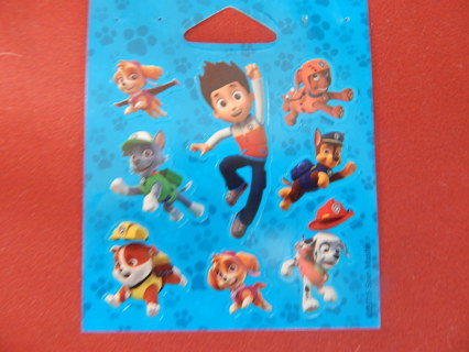 MINI sheet of  PAW PATROL stickers