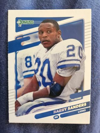 2021 Donruss Variation Barry Sanders