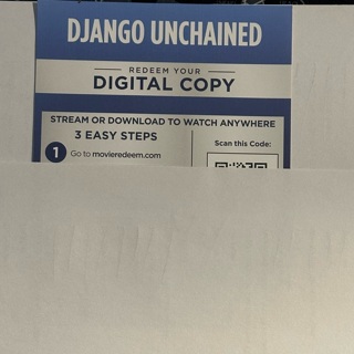 Django Unchained HD Digital Copy