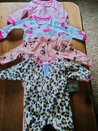 BRAND NEW BABY GIRL ONESIES