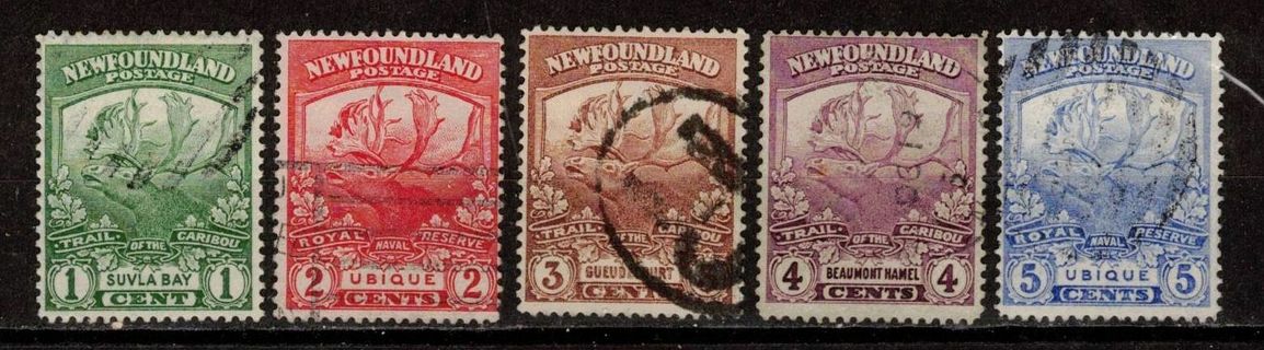Newfoundland Caribou Stamps
