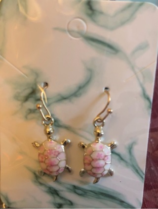 Homemade Turtle Earrings (PLEASE READ BELOW)