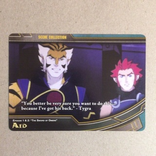 2011 Thundercats Scene Collection Trading Card | AID | Card # 1-43