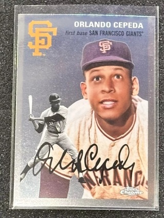 2023 Topps Chrome Platinum Orlando Cepeda