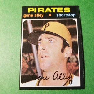 1971 Topps Vintage Baseball Card # 416 - GENE ALLEY - PIRATES - NRMT/MT