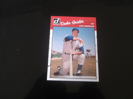 2023 Donruss   retro  1990      Duke Snider   card  #  282    Los Angeles Dodgers