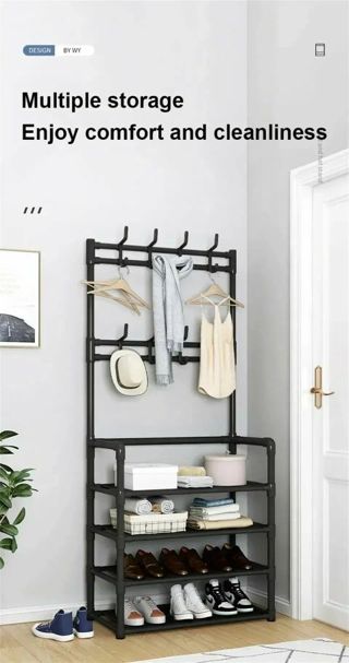 Multi layer rack organiser DIY load bearing