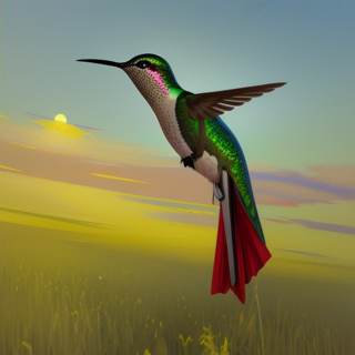 Listia Digital Collectible: Anna's Hummingbird