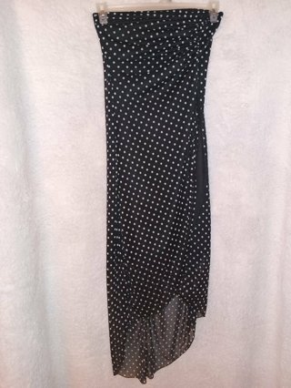 Byer Too Black & White Polka Dot Dress / Ladies Size Small