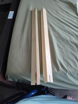 Two pieces of New Wood