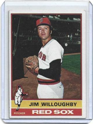 1976 TOPPS JIM WILLOUGHBY CARD