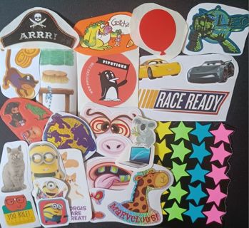 Stickers for Boys!