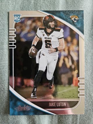 2020 Panini Absolute Rookie Jake Luton