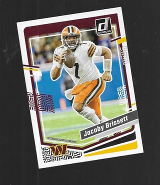 2023 DONRUSS JACOBY BRISSETT #297