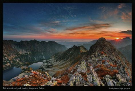 Postcard - National Geographic Magic nature - Tatra nationalpark in Poland