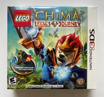 Lego CHIMA Laval's Journey with Crawley Minifigure Nintendo 3DS New Sealed