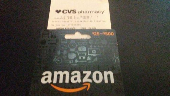 $25 AMAZON GIFT CARD. DIGITAL DELIVERY. WINNER GETS THE GIFT CODE.