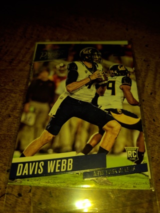 Davis Webb rookie New York Giants backup quarterback