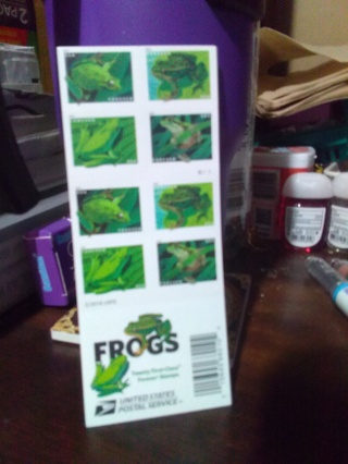 20 Brand New Frogs Forever Stamps