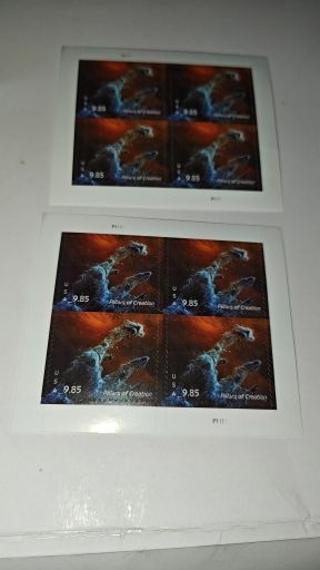 FREE: 2 USPS Sheets of Pillar of Creation $9.85 Stamps (78.80 Value) New