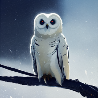 Listia Digital Collectible: Snow Owl