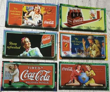 6 Coca-Cola 1996 Cards