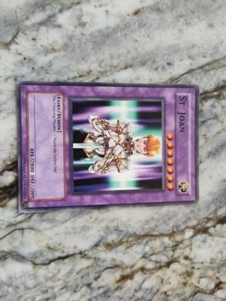 Yu-Gi-Oh Card St. Joan - unlimited