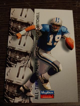 Scott Mitchell Lions Skybox Impact Rookies