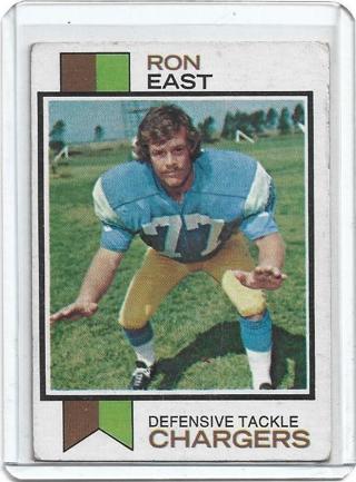 1973 TOPPS RON EAST CARD