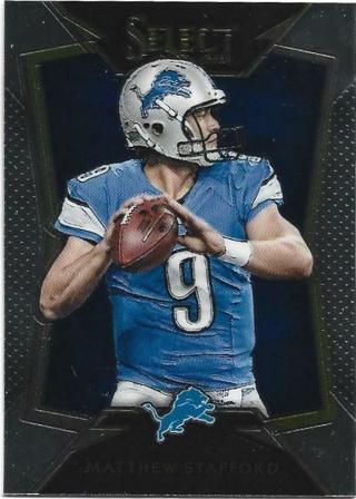 2014 SELECT MATTHEW STAFFORD CARD