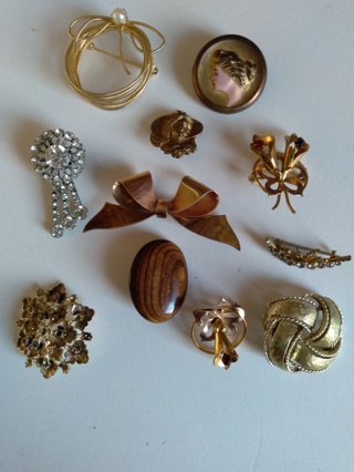 Lot 11 Vintage & Modern Pins