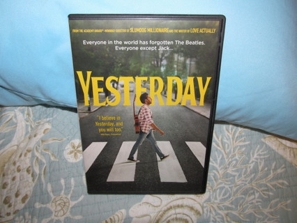DVD Movie - "Yesterday" What if the Beatles never exhisted?