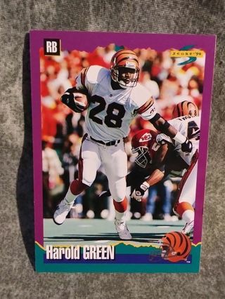 Football Trading Card Harold Green