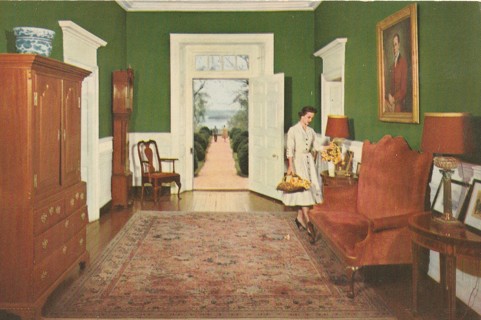 Vintage Unused Postcard: GIN: Berkeley Plantation, VA