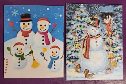 Snowman Magnets